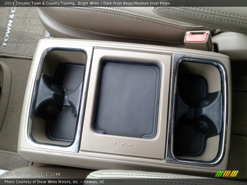 Bright White / Dark Frost Beige/Medium Frost Beige 2014 Chrysler Town & Country Touring