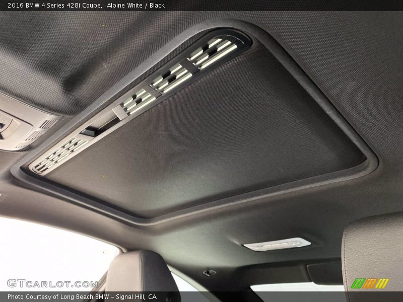 Alpine White / Black 2016 BMW 4 Series 428i Coupe