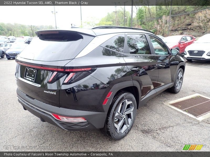 Phantom Black / Gray 2022 Hyundai Tucson SEL AWD