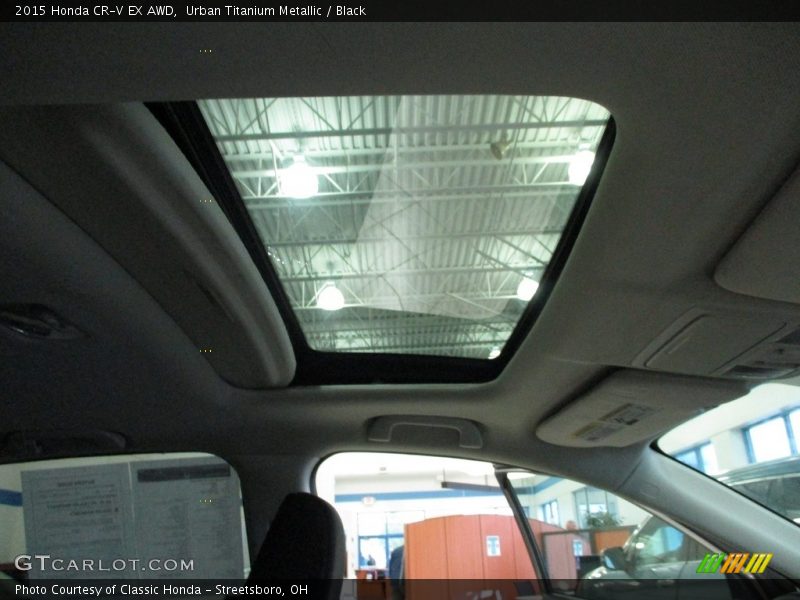 Urban Titanium Metallic / Black 2015 Honda CR-V EX AWD