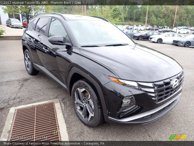 Phantom Black / Gray 2022 Hyundai Tucson SEL AWD