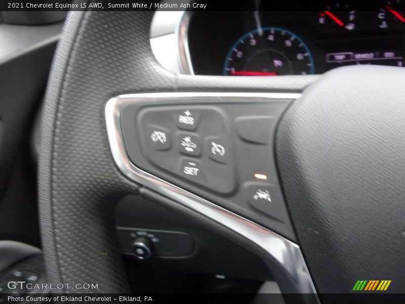 Summit White / Medium Ash Gray 2021 Chevrolet Equinox LS AWD