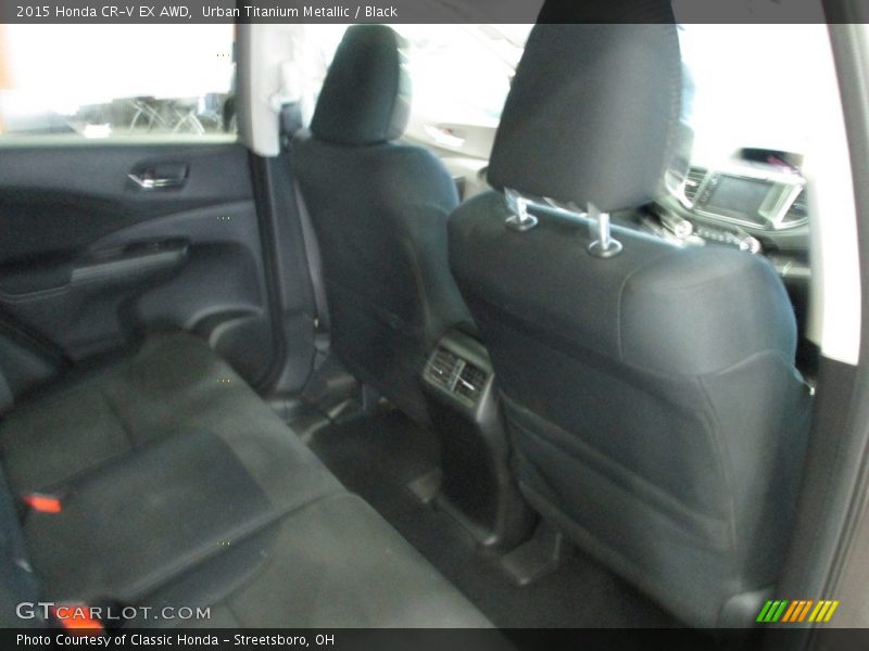 Urban Titanium Metallic / Black 2015 Honda CR-V EX AWD