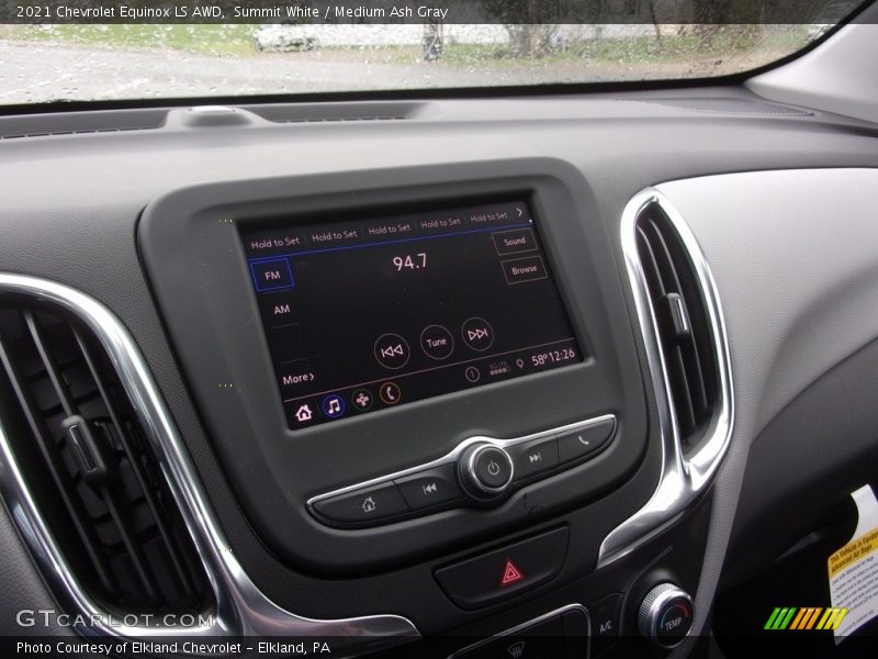 Summit White / Medium Ash Gray 2021 Chevrolet Equinox LS AWD