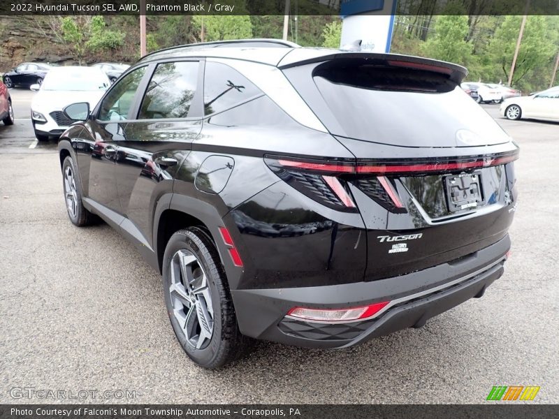 Phantom Black / Gray 2022 Hyundai Tucson SEL AWD