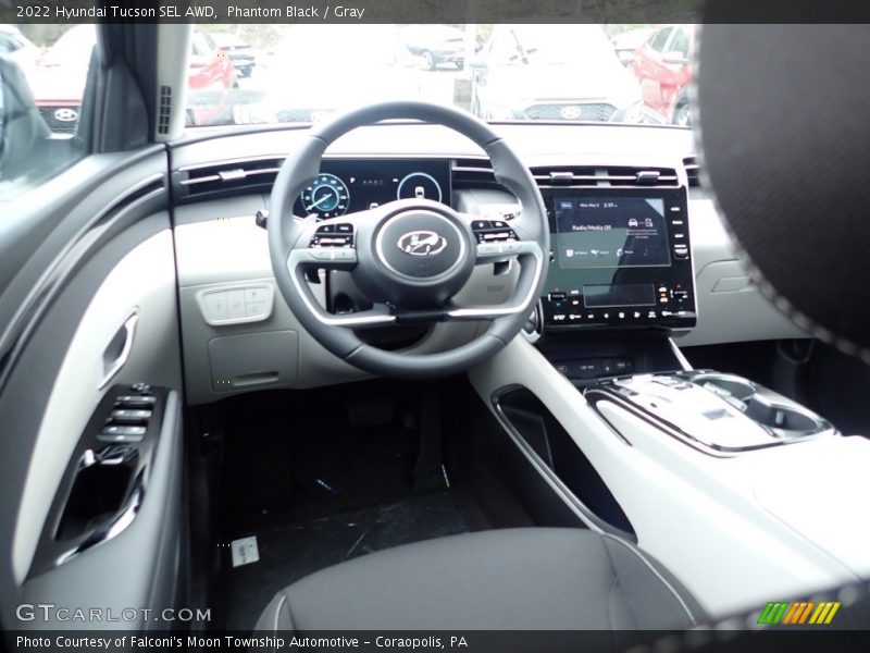 Phantom Black / Gray 2022 Hyundai Tucson SEL AWD