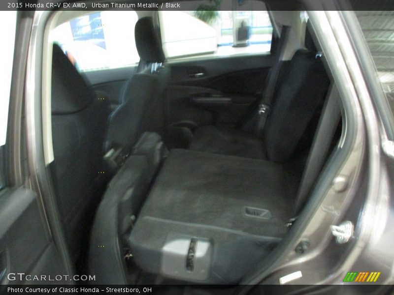 Urban Titanium Metallic / Black 2015 Honda CR-V EX AWD