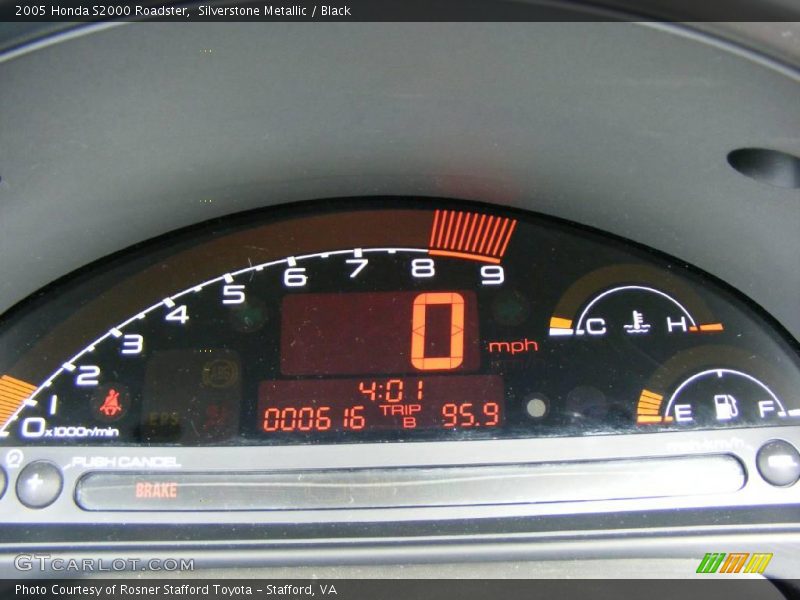 Silverstone Metallic / Black 2005 Honda S2000 Roadster