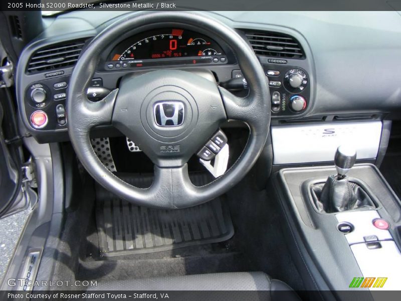 Silverstone Metallic / Black 2005 Honda S2000 Roadster