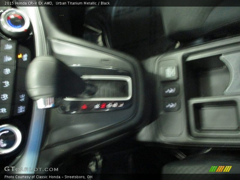 Urban Titanium Metallic / Black 2015 Honda CR-V EX AWD