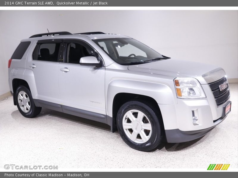 Quicksilver Metallic / Jet Black 2014 GMC Terrain SLE AWD
