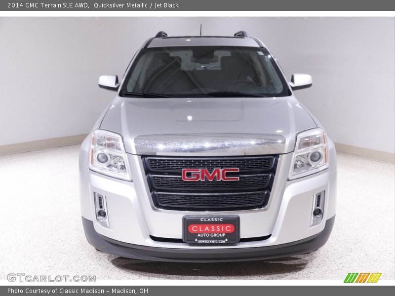 Quicksilver Metallic / Jet Black 2014 GMC Terrain SLE AWD