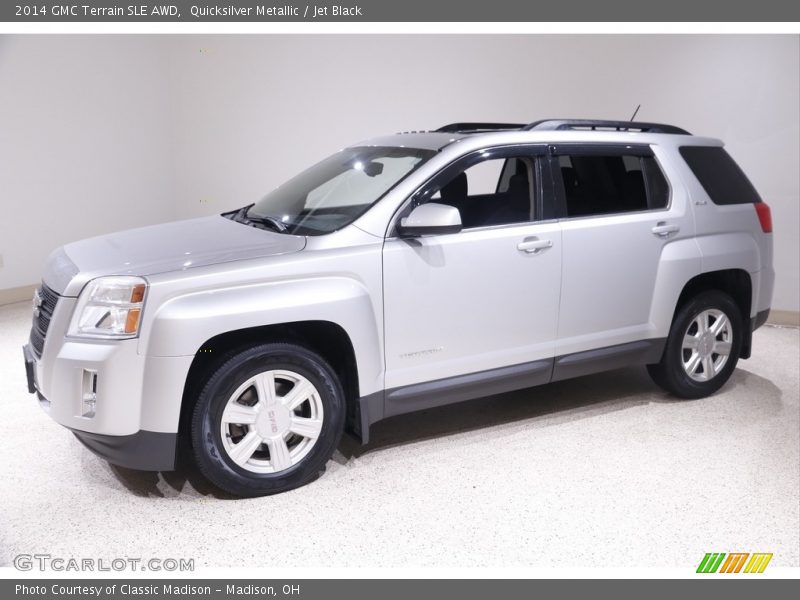 Quicksilver Metallic / Jet Black 2014 GMC Terrain SLE AWD