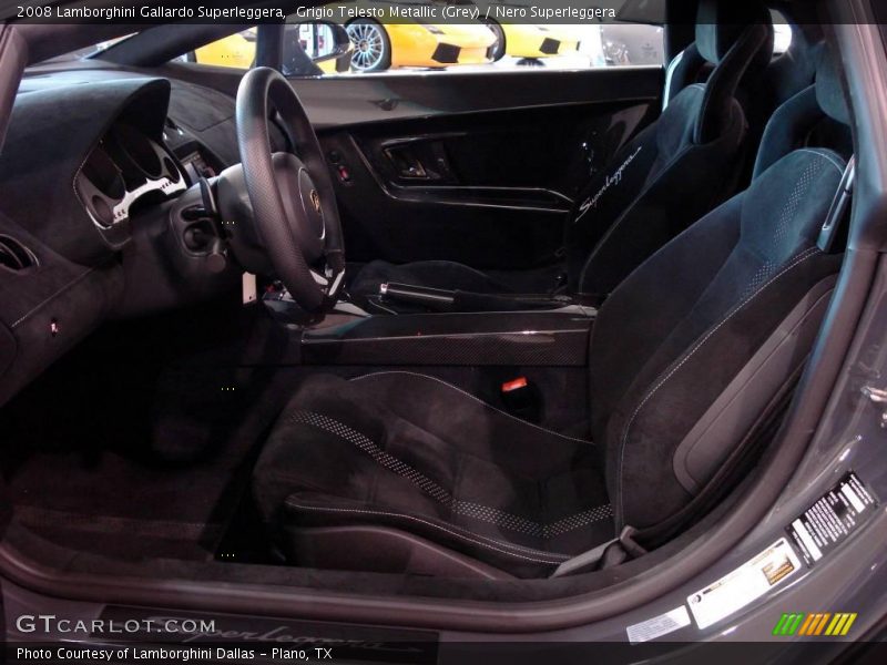  2008 Gallardo Superleggera Nero Superleggera Interior