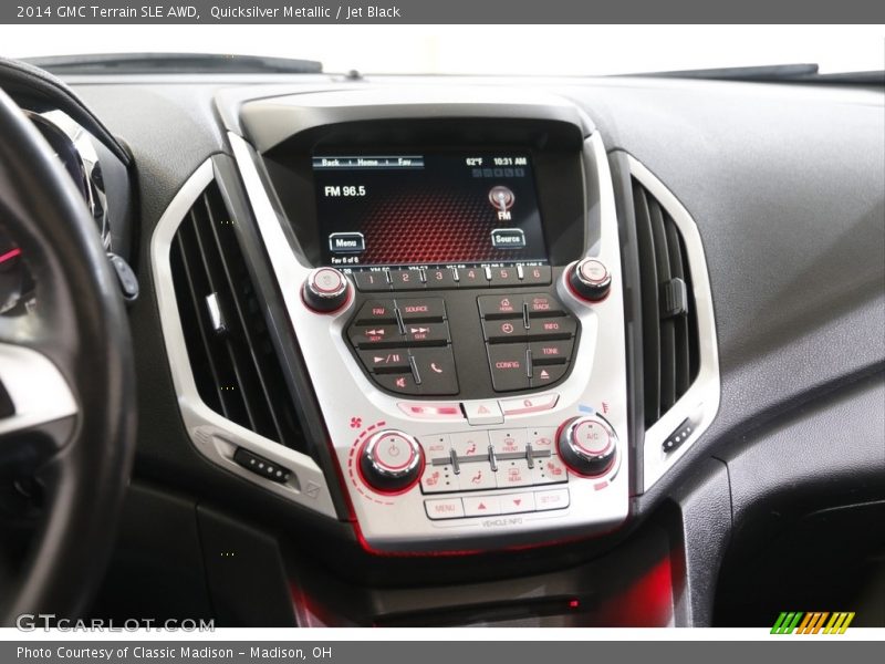 Quicksilver Metallic / Jet Black 2014 GMC Terrain SLE AWD