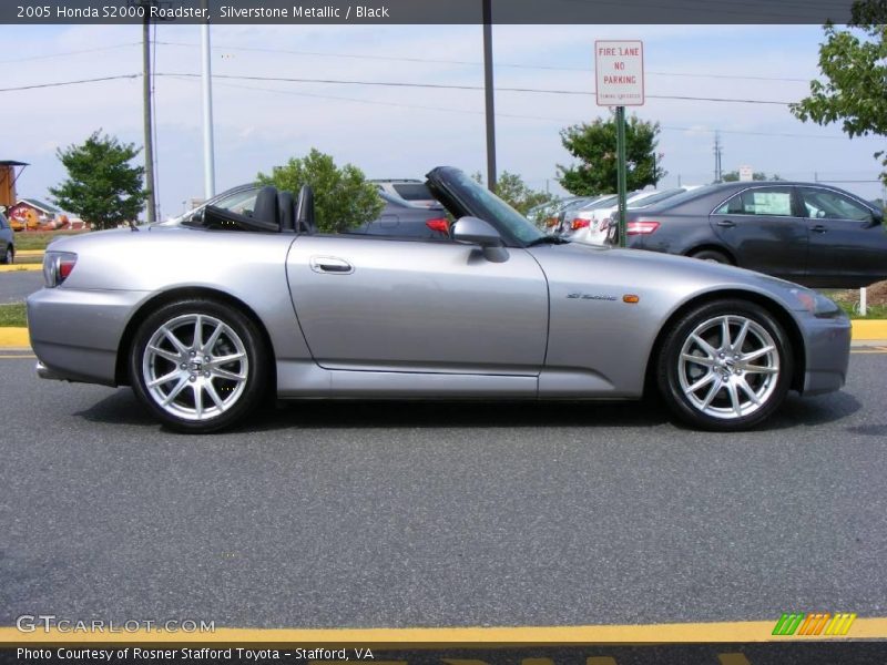 Silverstone Metallic / Black 2005 Honda S2000 Roadster