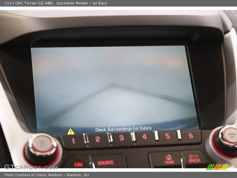 Quicksilver Metallic / Jet Black 2014 GMC Terrain SLE AWD