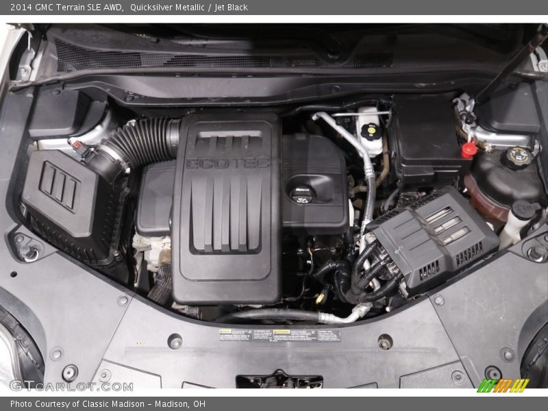Quicksilver Metallic / Jet Black 2014 GMC Terrain SLE AWD