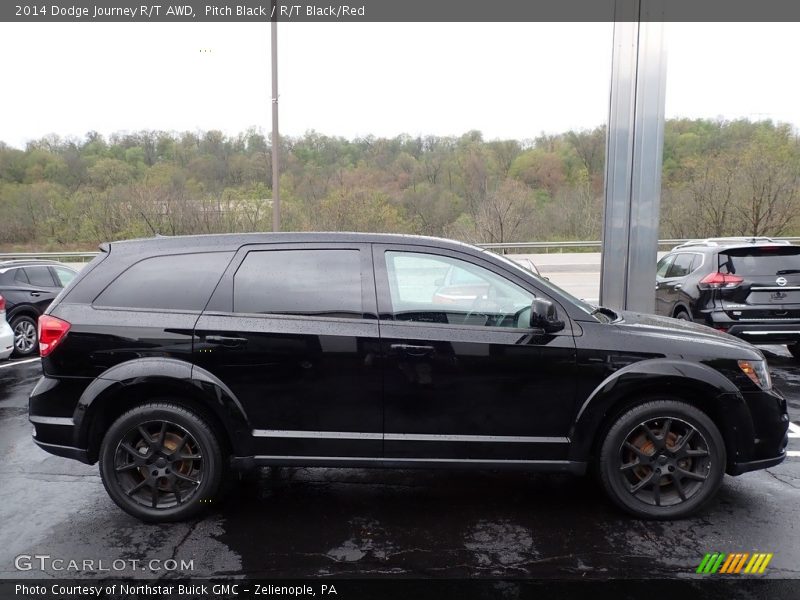 Pitch Black / R/T Black/Red 2014 Dodge Journey R/T AWD