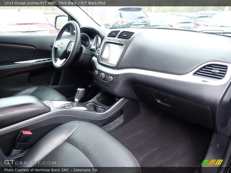 Pitch Black / R/T Black/Red 2014 Dodge Journey R/T AWD