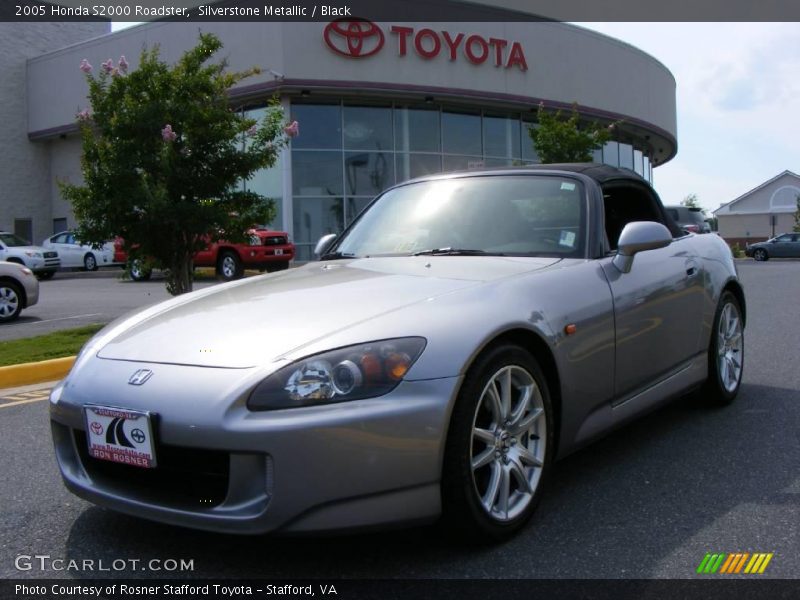 Silverstone Metallic / Black 2005 Honda S2000 Roadster