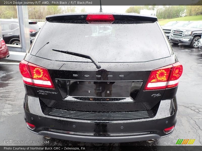 Pitch Black / R/T Black/Red 2014 Dodge Journey R/T AWD