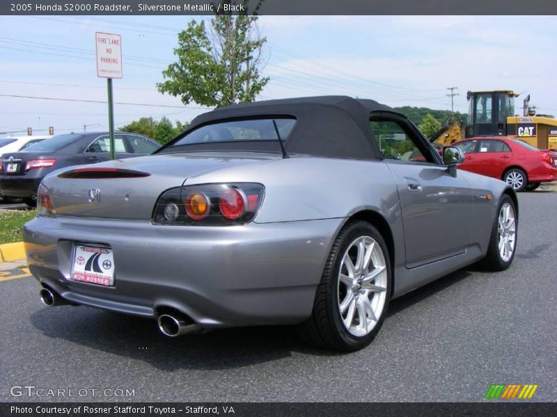 Silverstone Metallic / Black 2005 Honda S2000 Roadster