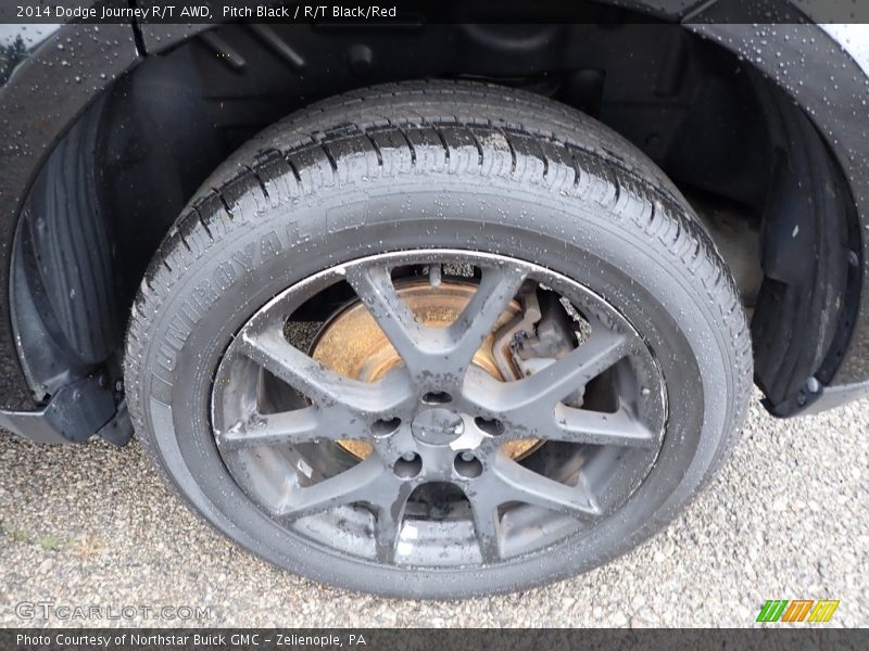 Pitch Black / R/T Black/Red 2014 Dodge Journey R/T AWD