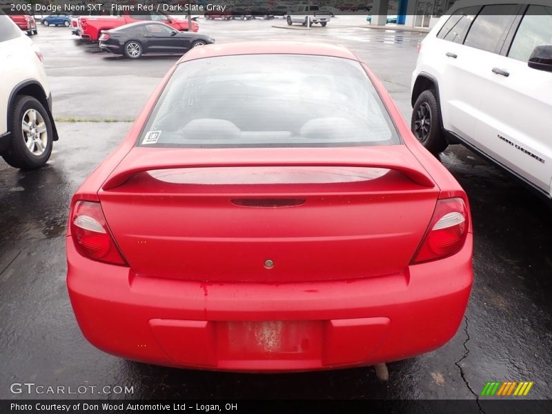Flame Red / Dark Slate Gray 2005 Dodge Neon SXT