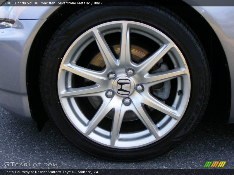 Silverstone Metallic / Black 2005 Honda S2000 Roadster