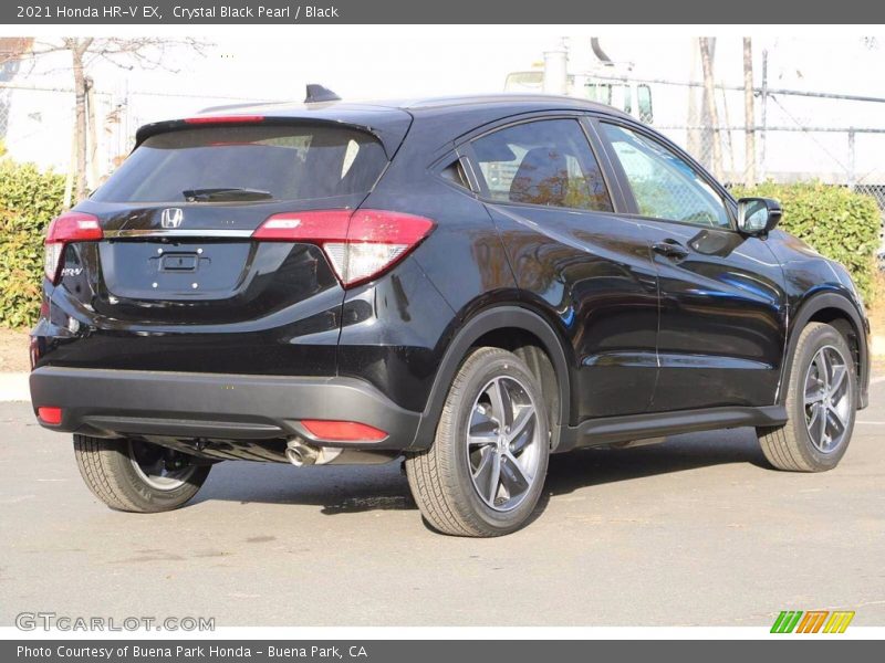 Crystal Black Pearl / Black 2021 Honda HR-V EX