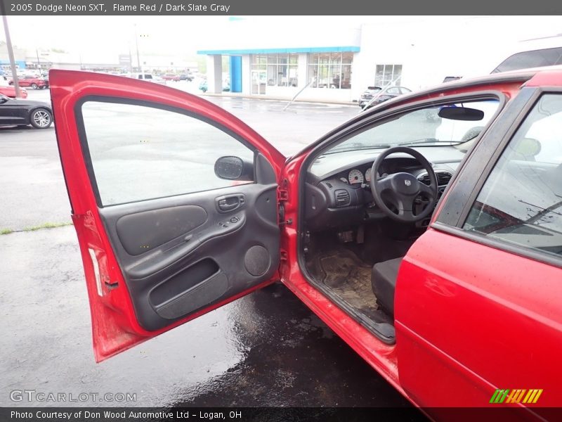 Flame Red / Dark Slate Gray 2005 Dodge Neon SXT
