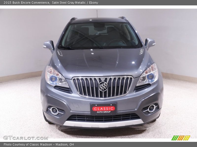 Satin Steel Gray Metallic / Ebony 2015 Buick Encore Convenience