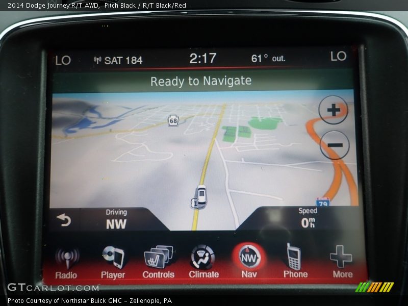 Pitch Black / R/T Black/Red 2014 Dodge Journey R/T AWD