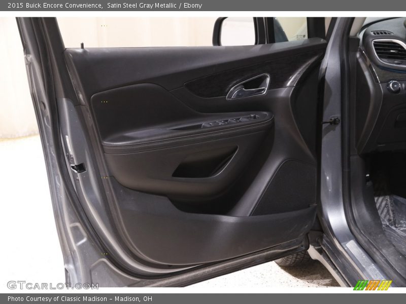 Satin Steel Gray Metallic / Ebony 2015 Buick Encore Convenience