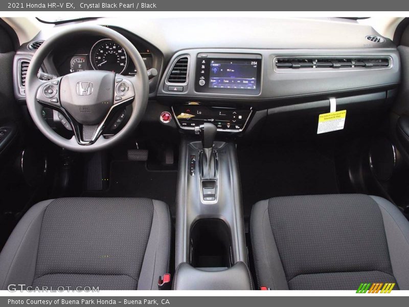 Crystal Black Pearl / Black 2021 Honda HR-V EX