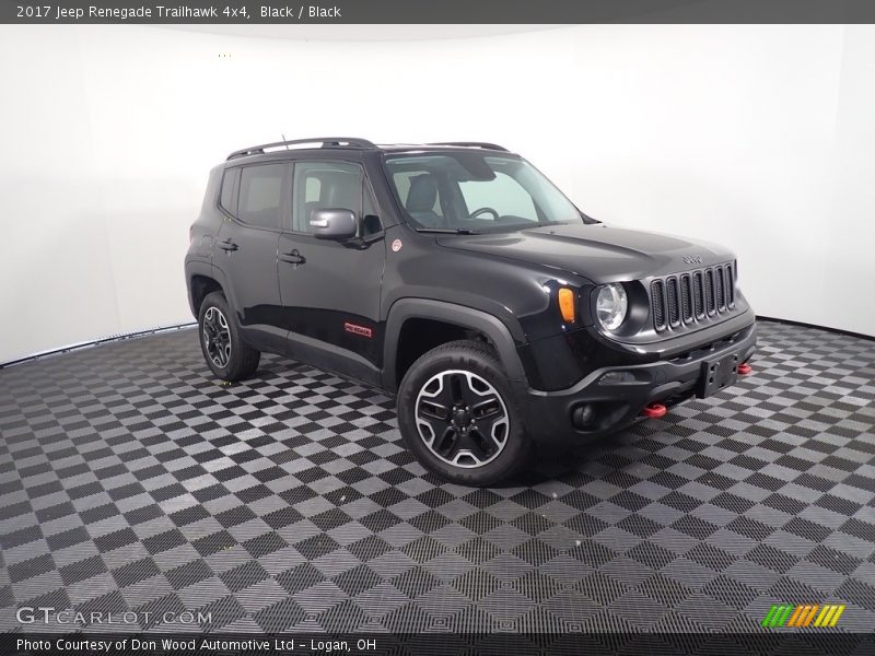 Black / Black 2017 Jeep Renegade Trailhawk 4x4