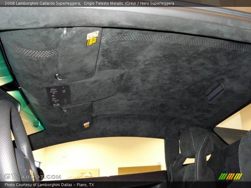  2008 Gallardo Superleggera Nero Superleggera Interior