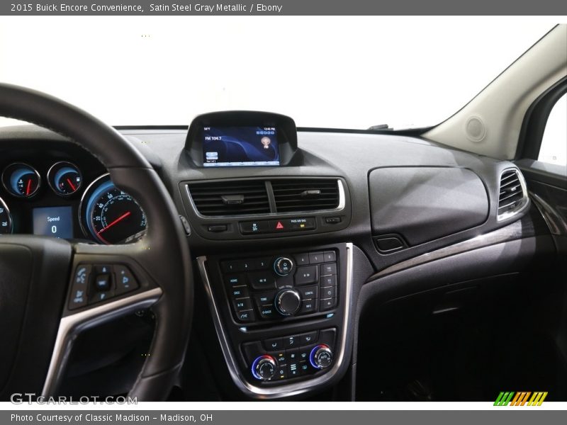 Satin Steel Gray Metallic / Ebony 2015 Buick Encore Convenience