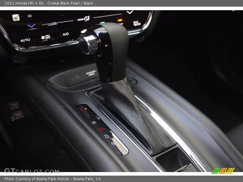 Crystal Black Pearl / Black 2021 Honda HR-V EX