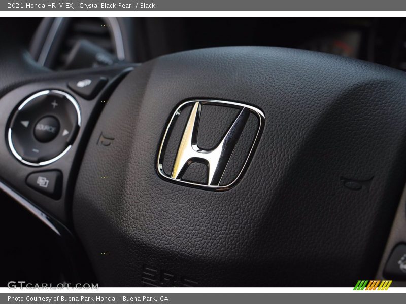 Crystal Black Pearl / Black 2021 Honda HR-V EX