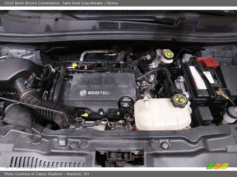 Satin Steel Gray Metallic / Ebony 2015 Buick Encore Convenience