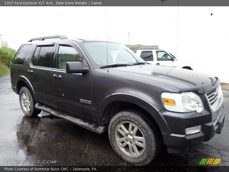 Dark Stone Metallic / Camel 2007 Ford Explorer XLT 4x4