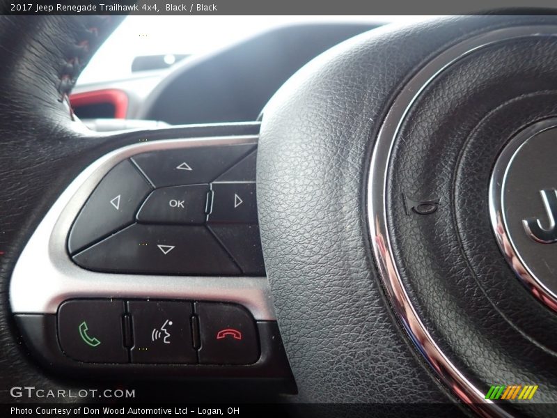 Black / Black 2017 Jeep Renegade Trailhawk 4x4