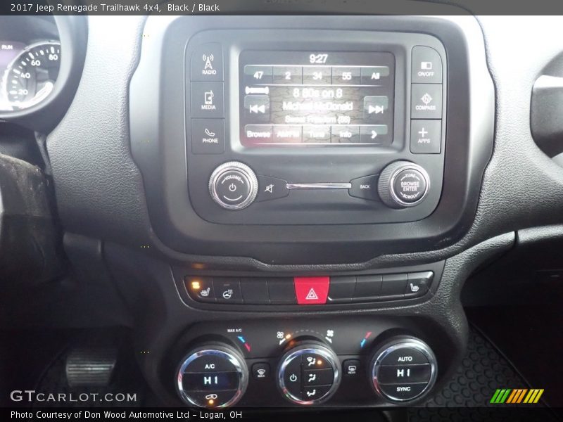 Black / Black 2017 Jeep Renegade Trailhawk 4x4