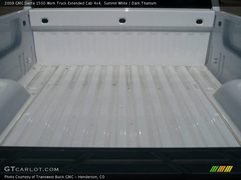 Summit White / Dark Titanium 2009 GMC Sierra 1500 Work Truck Extended Cab 4x4