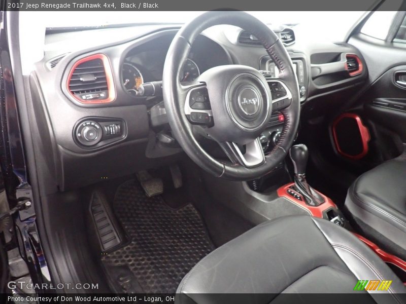 Black / Black 2017 Jeep Renegade Trailhawk 4x4