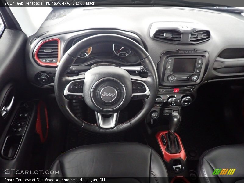 Black / Black 2017 Jeep Renegade Trailhawk 4x4
