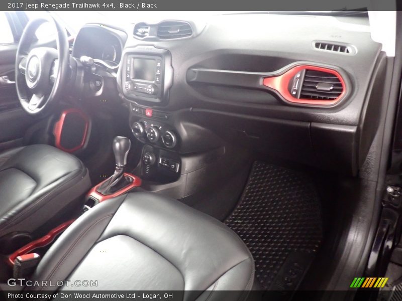 Black / Black 2017 Jeep Renegade Trailhawk 4x4