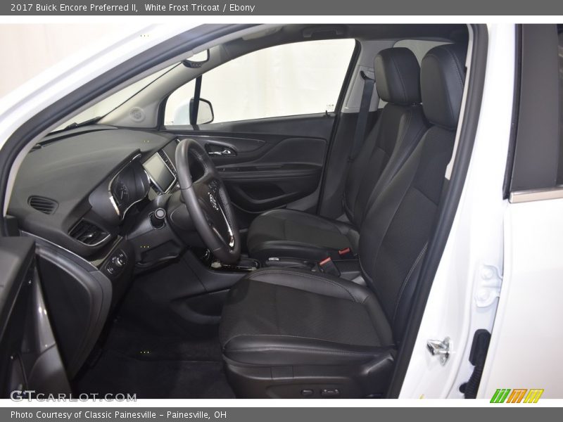 White Frost Tricoat / Ebony 2017 Buick Encore Preferred II